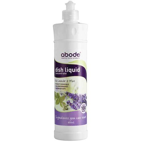 Abode Dish Liquid - Lavender & Mint - 500ml | L'Organic Australia
