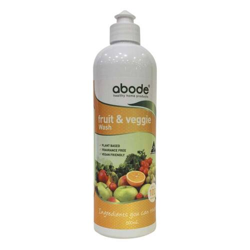 Abode Fruit & Veggie Wash - 500ml | L'Organic Australia