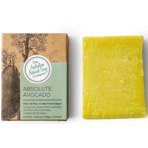 The ANSC Absolute Avocado Solid Soap - 100g | L'Organic Australia
