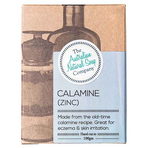 The ANSC Calamine ( Zinc) Solid Soap - 100g | L'Organic Australia