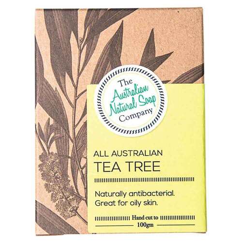 The ANSC All Australian Tea Tree Solid Soap - 100g | L'Organic Australia