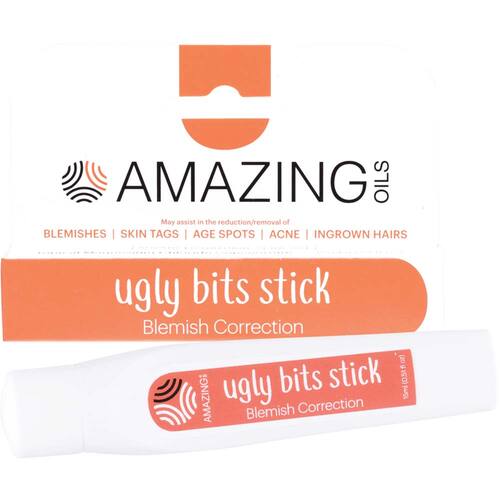 Amazing Oils Magnesium Chloride Ugly Bits Stick - 15ml | L'Organic Australia