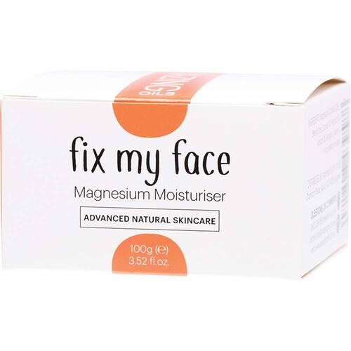Amazing Oils Fix My Face Magnesium Moisturiser - 100g | L'Organic Australia