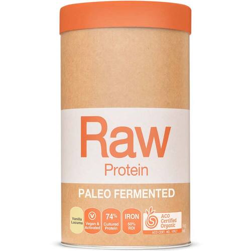 Raw Paleo Fermented Protein - Vanilla Lucuma - 1kg | L'Organic Australia