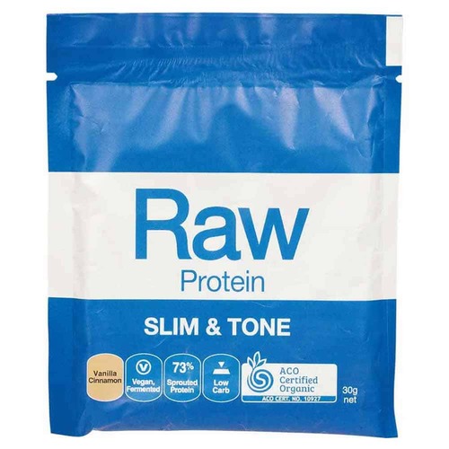 Raw Slim & Tone Protein Sachets - Vanilla & Cinnamon (1 x 30g) | L'Organic Australia