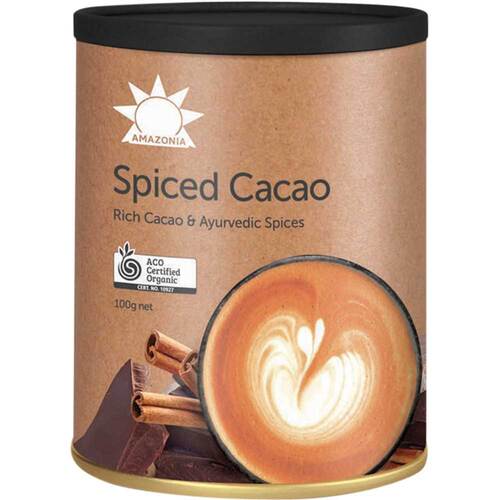 Amazonia Spiced Cacao Latte - 100g | L'Organic Australia