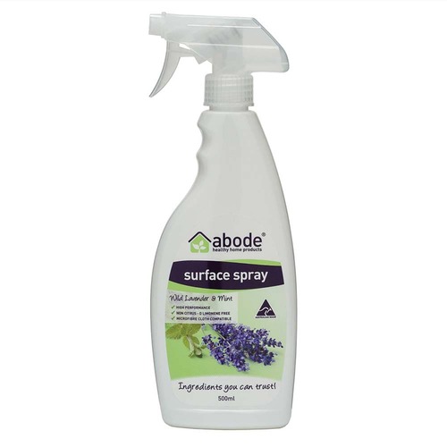 Abode Natural Surface Spray - Lavender & Mint - 500ml | L'Organic Australia