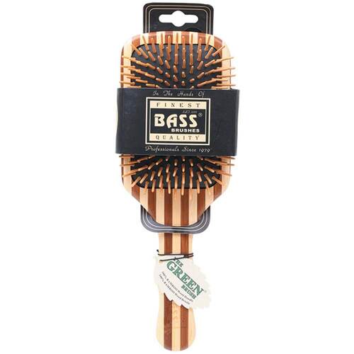 Bass Brushes Bamboo Hairbrush - Large Paddle | L'Organic Australia