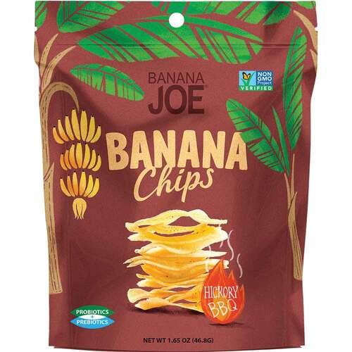 Banana Joe Banana Chips - Hickory BBQ - 46.8g | L'Organic Australia