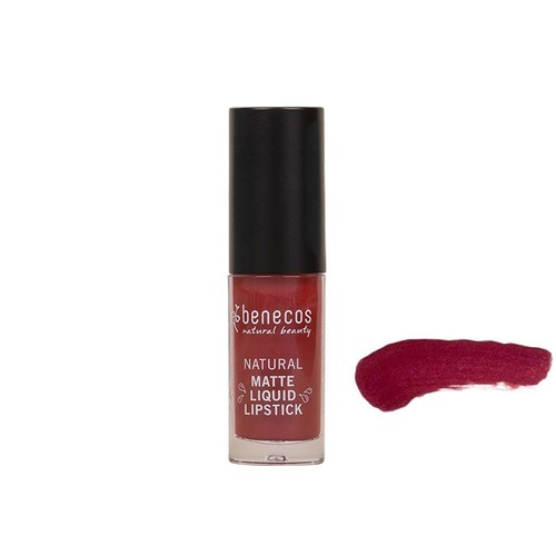 Benecos Matte Liquid Lipstick Bloody Berry - 5ml | L'Organic Australia