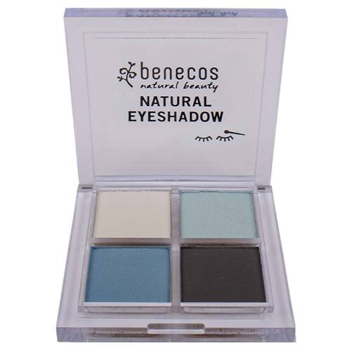 Benecos Natural Quattro Eyeshadow True Blue - 4.8g | L'Organic Australia