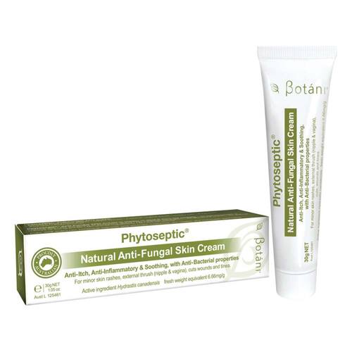 Botani Phytoseptic Natural Anti-Fungal Skin Cream - 30g | L'Organic Australia