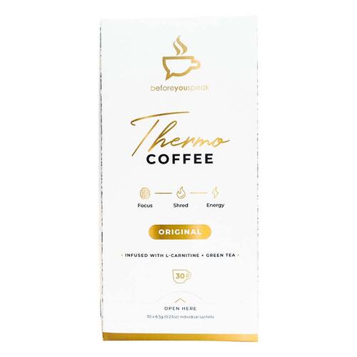 Before You Speak Thermo Coffee Original - 6.5g x 30 Pack | L'Organic Australia