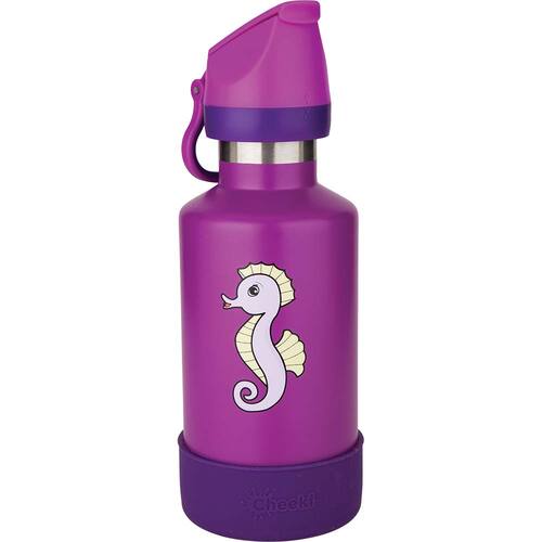 Cheeki Insulated Kids Water Bottle Sienna the Seahorse - 400ml | L'Organic Australia