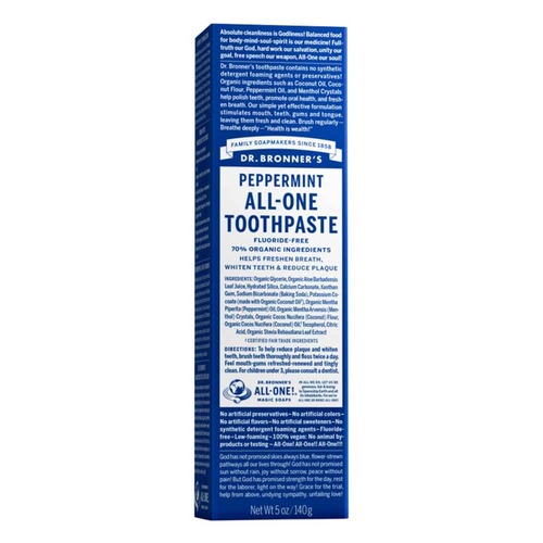 Dr Bronner's All-One Toothpaste - 140g | L'Organic Australia