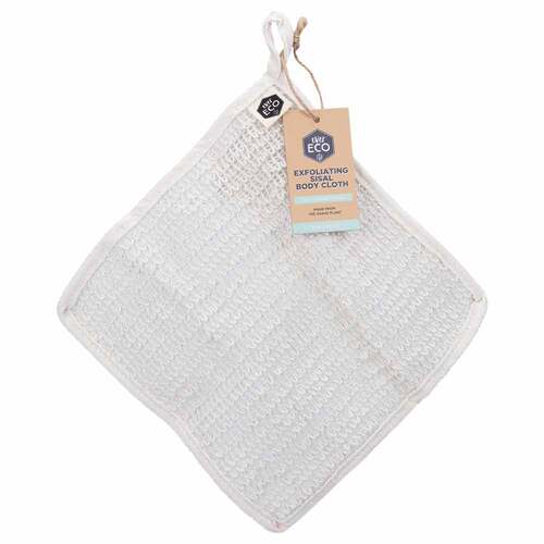 Ever Eco Exfoliating Sisal Body Cloth 100% Natural Fibres - 1 Pack | L'Organic Australia