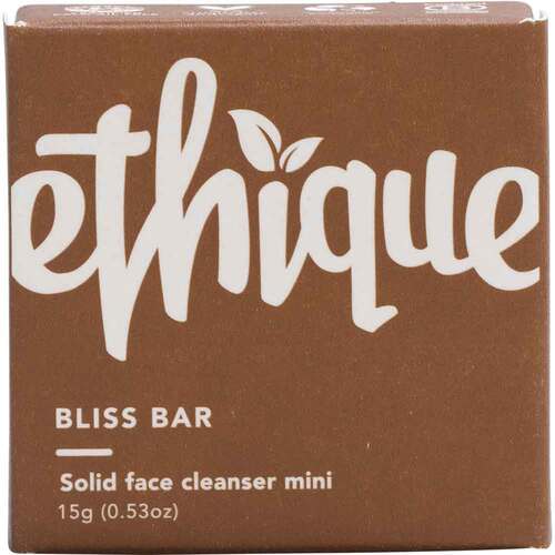 Ethique Mini Bliss Bar Facial Cleanser - Normal to Dry Skin - 15g | L'Organic Australia