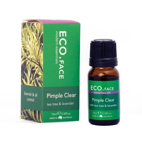 Eco Modern Essentials Face Pimple Clear (Tea Tree & Lavender) - 10ml | L'Organic Australia