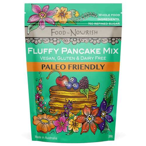 Food to Nourish Paleo Fluffy Pancake Mix - 300g | L'Organic Australia