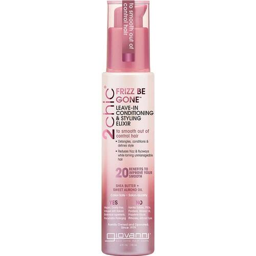 Giovanni 2Chic Frizz Be Gone Leave-In Conditioning & Styling Elixir - 118ml | L'Organic Australia