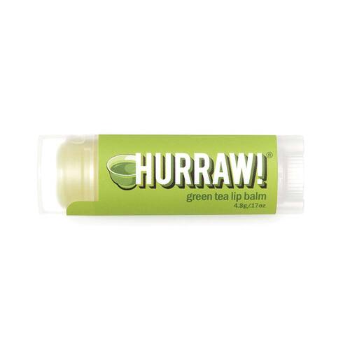 Hurraw! Lip Balm Green Tea - 4.8g | L'Organic Australia