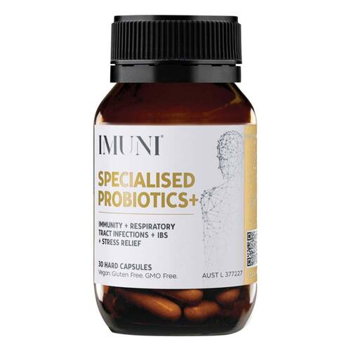 IMUNI Specialised Probiotics+ 30 Capsules | L'Organic Australia