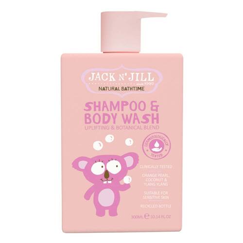 Jack N' Jill Natural Bathtime Shampoo & Body Wash - 300ml | L'Organic Australia