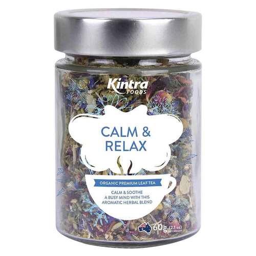 Kintra Foods Calm & Relax Tea  60g | L'Organic Australia