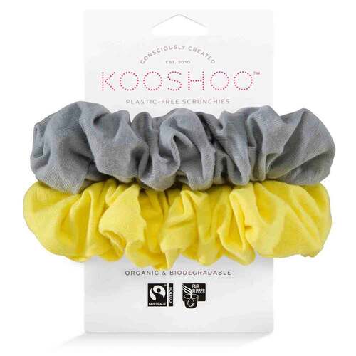 Kooshoo Organic Scrunchies - Sunrise - 2 Pack | L'Organic Australia