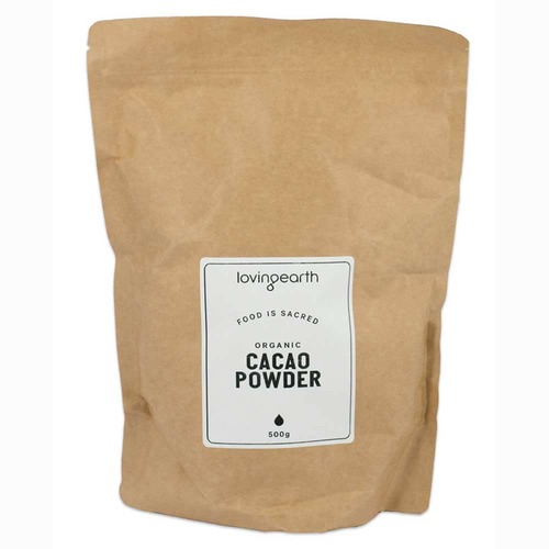 Loving Earth Organic Cacao Powder - 500g | L'Organic Australia