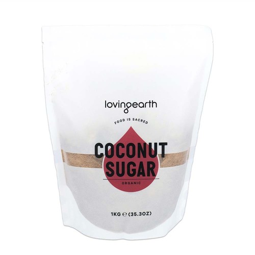 Loving Earth Organic Coconut Sugar - 1kg | L'Organic Australia