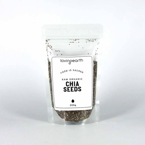 Loving Earth Organic Chia Seeds - 200g | L'Organic Australia