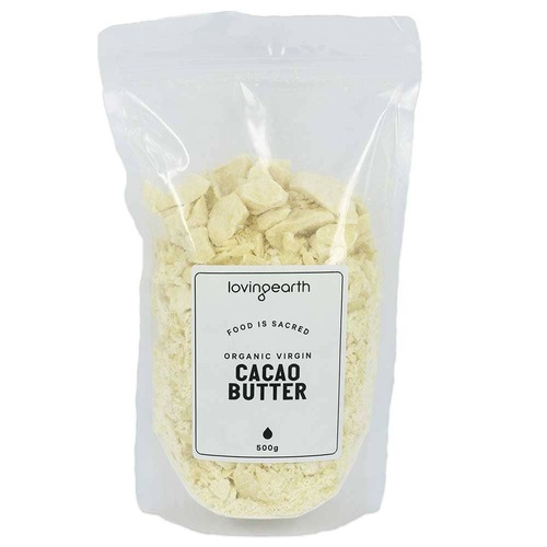 Loving Earth Virgin Cacao Butter - 500g | L'Organic Australia