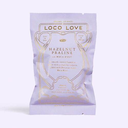Loco Love Hazelnut Praline Chocolate - 30g | L'Organic Australia
