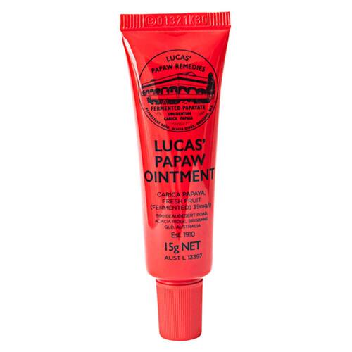 Lucas' Pawpaw Remedies Papaw Ointment Lip Applicator Tube - 15g | L'Organic Australia