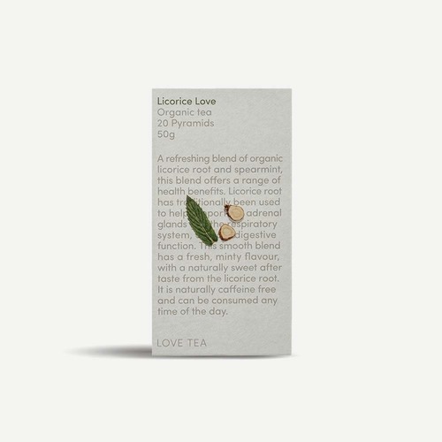 Love Tea Organic Licorice Love - 20 Pyramids | L'Organic Australia