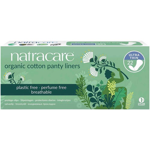 Natracare Organic Panty Liners - Ultra Thin 22 Pack | L'Organic Australia