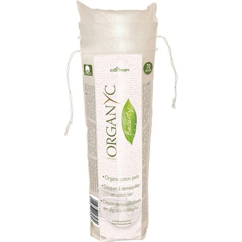 Organyc Beauty Organic Cotton Pads - 70 Pack | L'Organic Australia