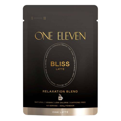 One Eleven Bliss Latte (Relaxation Blend) - Chai Latte - 220g | L'Organic Australia
