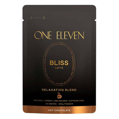 One Eleven Bliss Latte (Relaxation Blend) - Hot Chocolate - 220g | L'Organic Australia