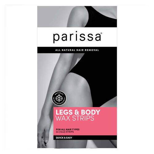 Parissa Legs & Body Wax Strips - 24 Pack | L'Organic Australia