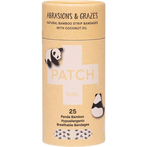 PATCH Organic Bamboo Strip Bandages - Kids - 25 Pack | L'Organic Australia