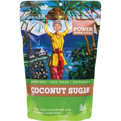 Power Super Foods Coconut Sugar - 500g | L'Organic Australia
