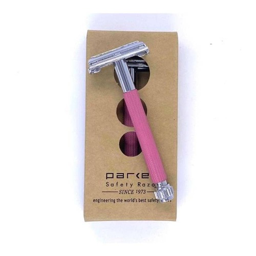Parker Safety Razor 29L - Pink | L'Organic Australia