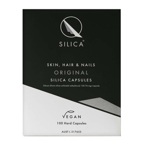Qsilica Original Silica Capsules (100 Capsules) | L'Organic Australia