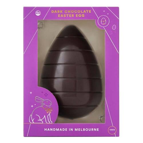 Ratio Cocoa Roasters Dark Chocolate Vegan Easter Egg - 180g | L'Organic Australia