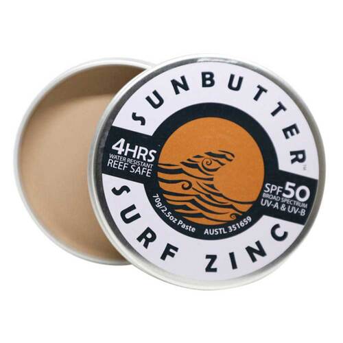 SunButter Tinted Surf Zinc SPF 50 - 70g | L'Organic Australia