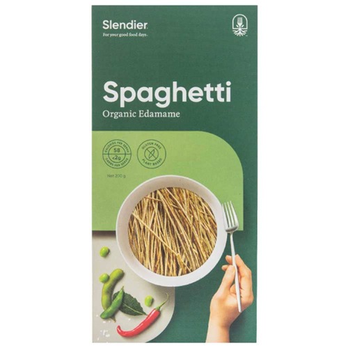 Slendier Edamame Bean Organic Spaghetti - 200g | L'Organic Australia