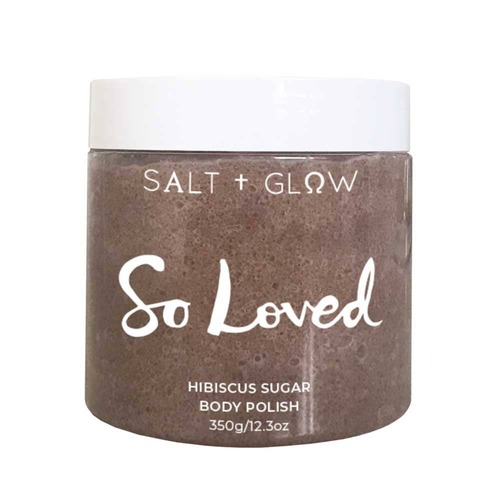 Salt n Glow Body Polish - So Loved (Hibiscus Sugar) - 350g | L'Organic Australia
