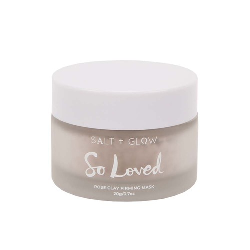 Salt and Glow So Loved Rose Clay Firming Mask 20g | L'Organic Australia